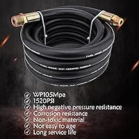 Vista 7 de Manguera de transferencia de combustible, manguera de combustible de granja 3/4" x 20' (19.7 ft), manguera de bomba de combustible 3/4 pulgadas