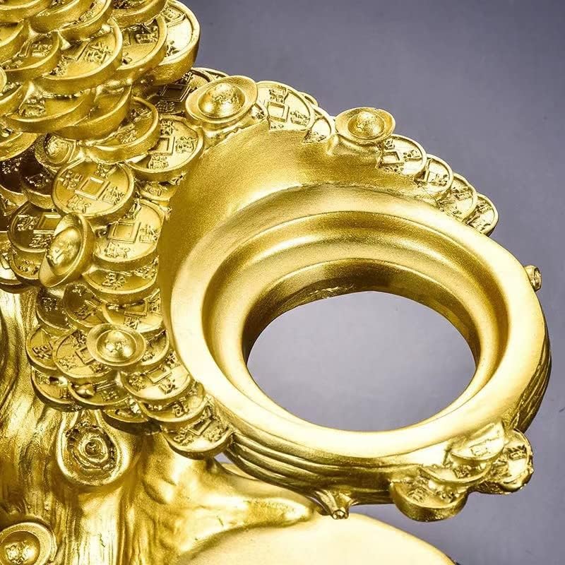 Miniatura 5 de RORA Lazy Kungfu - Juego de té de vidrio semiautomático giratorio con infusor de vidrio (juego de té de árbol de mono+6 tazas)