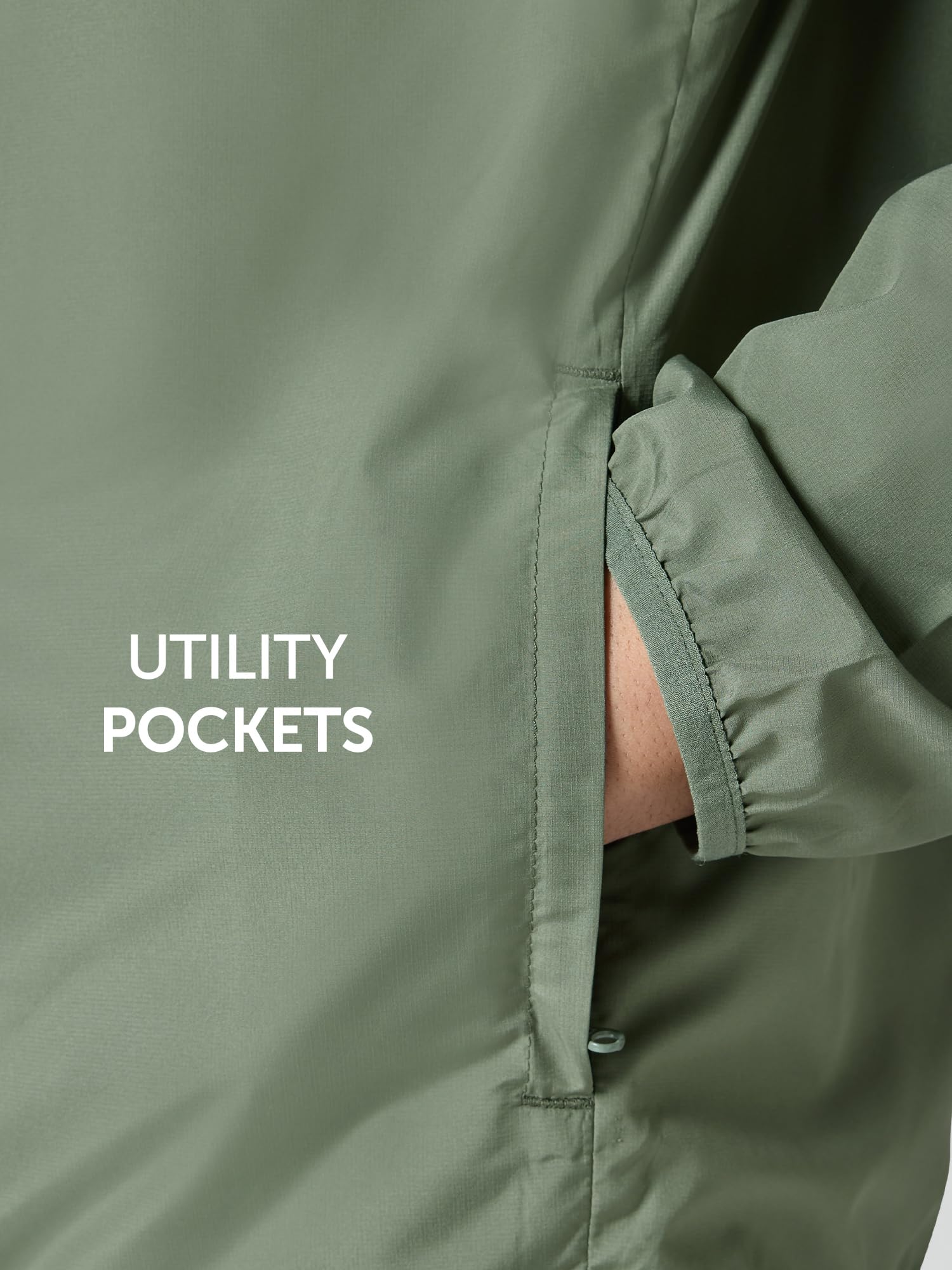 XYXX Parka para hombre con protección UV y protección solar | Ropa de protección solar y contaminación | ligera y de secado rápido con protección UPF 50+ para exteriores