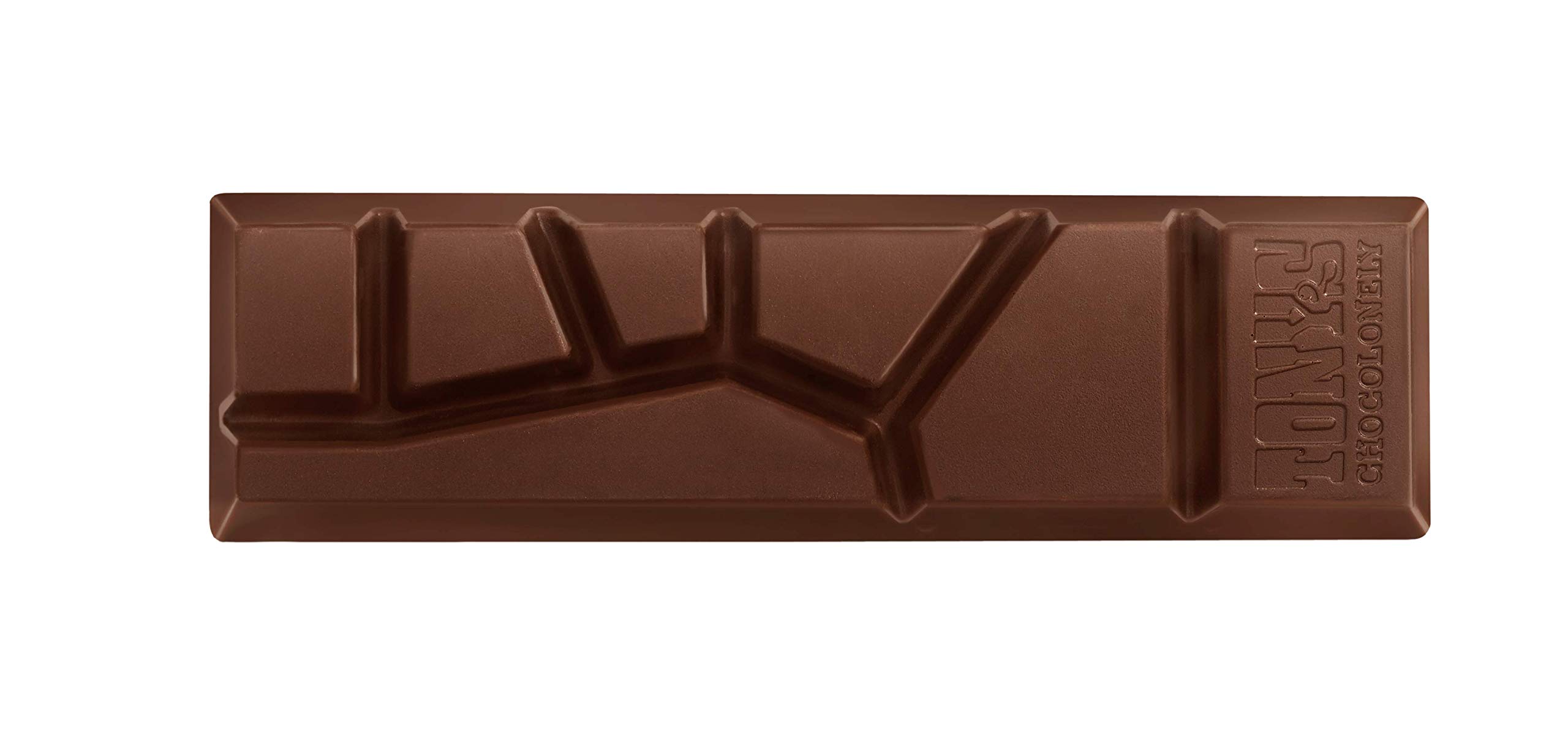 TONY'S CHOCOLONELY - Zartbitterschokolade mit Mandeln & Meersalz 35x47 g Riegel - Fairtrade Schokoriegel mit bissfesten Mandeln & Meersalz, ideal für unterwegs. Ohne Palmöl, hergestellt in Belgien