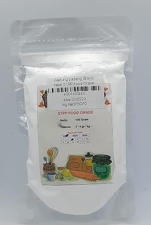 STPP- Food Grade 100 Gram, Sodium Tripolyphosphate E 451 i-Halal
