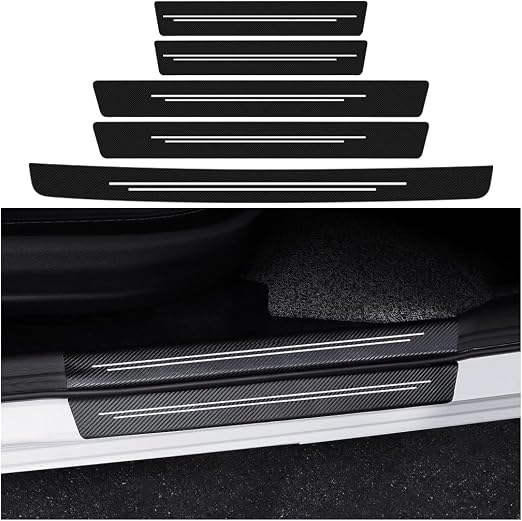 Reibstreifen / Seitenschutz Für Suzuki Vitara 5D Mk4 (2015-2021) - Selbstklebend, Schwarz, Kein Bohren Nötig