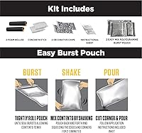 Vista 7 de Rust-Oleum 293515 RockSolid Polycuramine Garage Floor Coating, 2.5 Car Kit, High Gloss Tan Beige Bronceado