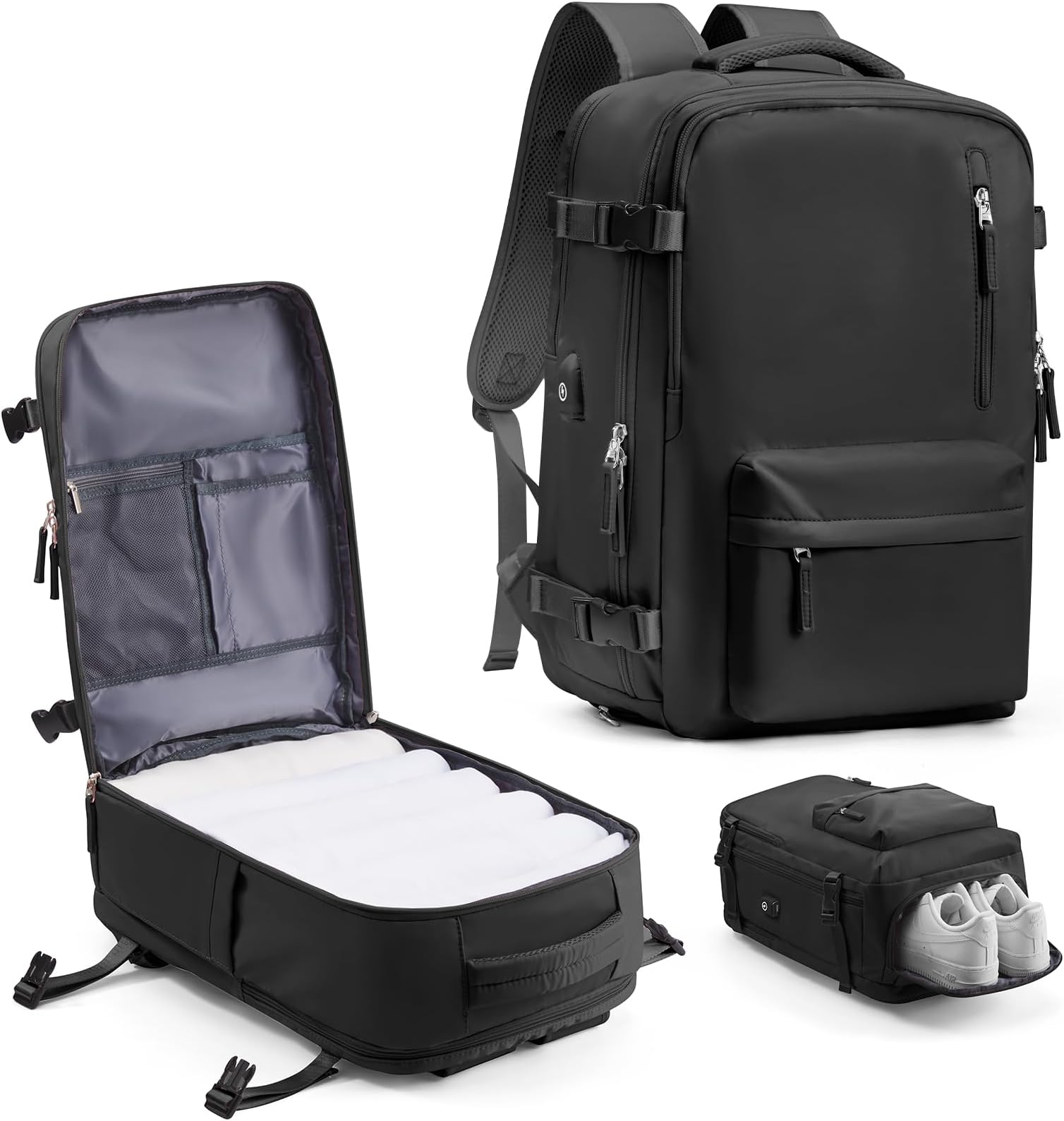 Samsonite Tectonic PFT Laptop Backpack, Black/Red, 17Inch