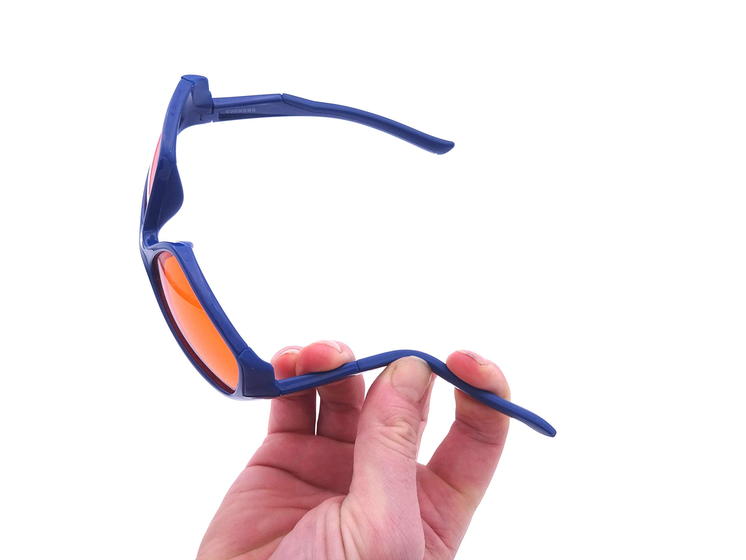 Kinderbrille - Anti Blaulicht Brille - Somnoblue für Kinder BIOHACKING Kinderbrille Besser Schlafen - mit Case