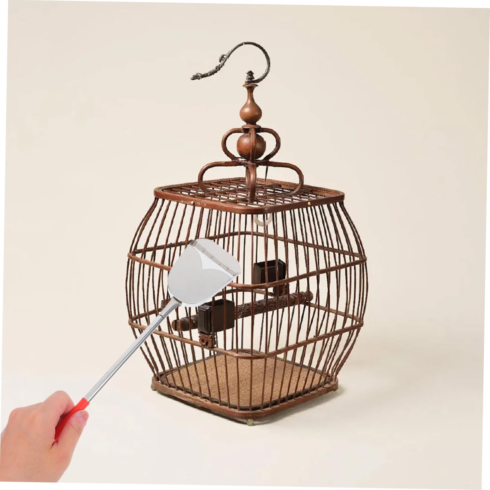 BESPORTBLE 2 Pezzi Spazzola Per La Pulizia Della Gabbia Degli Uccelli Attrezzi Per La Pulizia Della Casa Spazzole Per Mangiatoie Per Uccelli Pulitore Per Gabbie Di Piccoli Animali Forniture