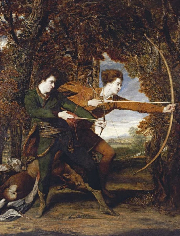 Feeling at home KUNSTDRUCK auf MATTE PAPIER 220gr Die Bogener Reynolds Sir Joshua - Spiele & Sportarten vertikale Poster Figuren Landschaften und Landschaft Bild auf Papier cm_60_X_46
