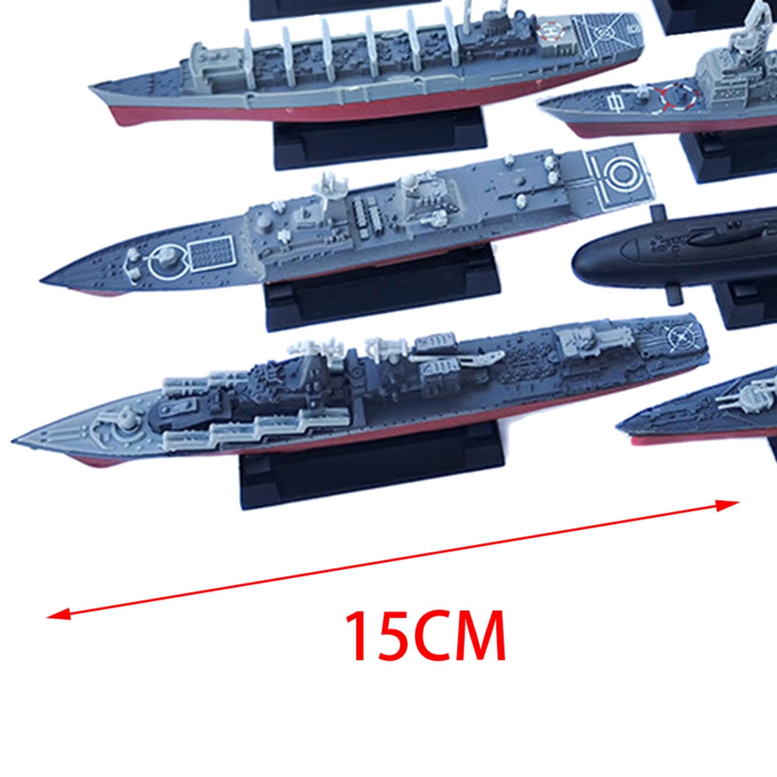 Amazon.co.jp: DeeRace 8 個モデル軍艦船キット 4D パズル船モデル