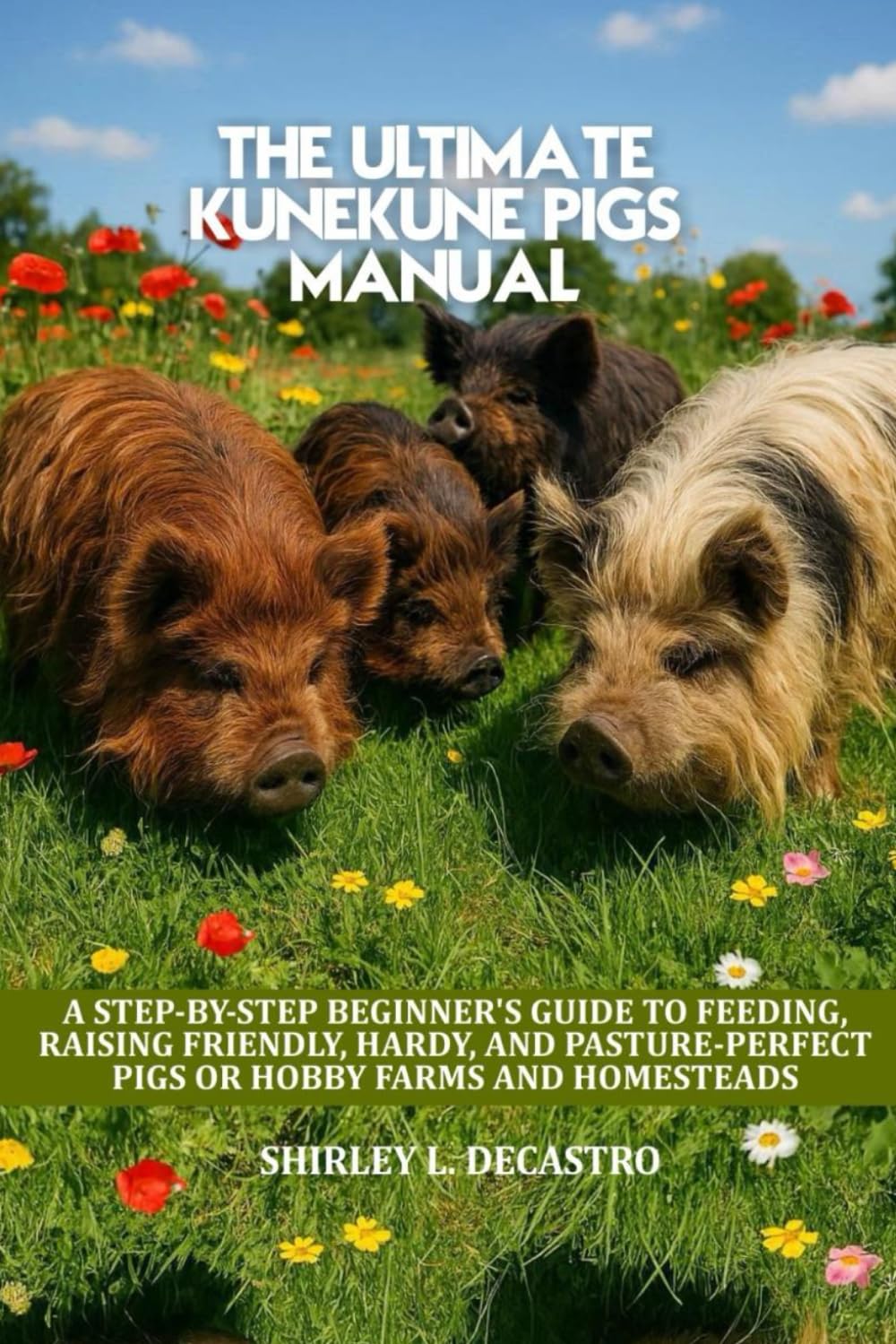 THE ULTIMATE KUNEKUNE PIGS MANUAL: A STEP-BY-STEP BEGINNER’S GUIDE TO FEEDING, RAISING FRIENDLY, HARDY, AND PASTURE-PERFECT PIGS FOR HOBBY FARMS AND HOMESTEADS