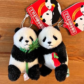 新品未使用　シャオシャオ　レイレイ　ぬいぐるみ　上野動物園　2個セット Amazon.co.jp: シャオシャオ レイレイ ぬいぐるみ 上野動物園 2