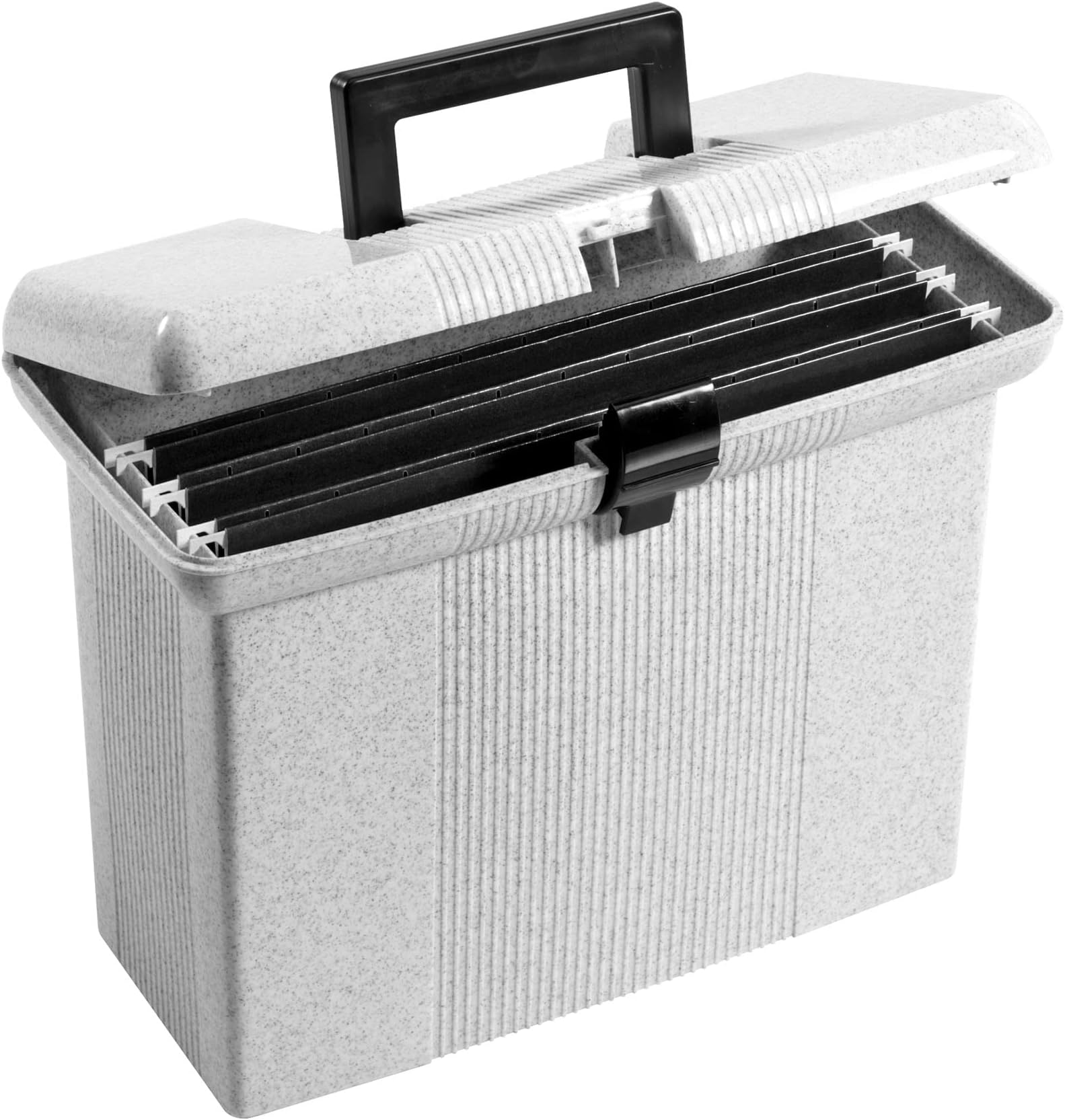 Office Depot Large Mobile File Box, Letter Size, 11 5/8in