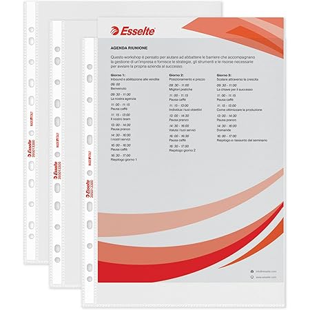 Buste A Foratura Buccia D'arancia Favorit - Linear (medio Spessore) - 22x30 Cm - 100460040 (conf
