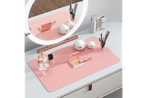 Makeup Mat for Vanity Top Protector, Smooth and Soft Waterproof Oilproof Dustproof