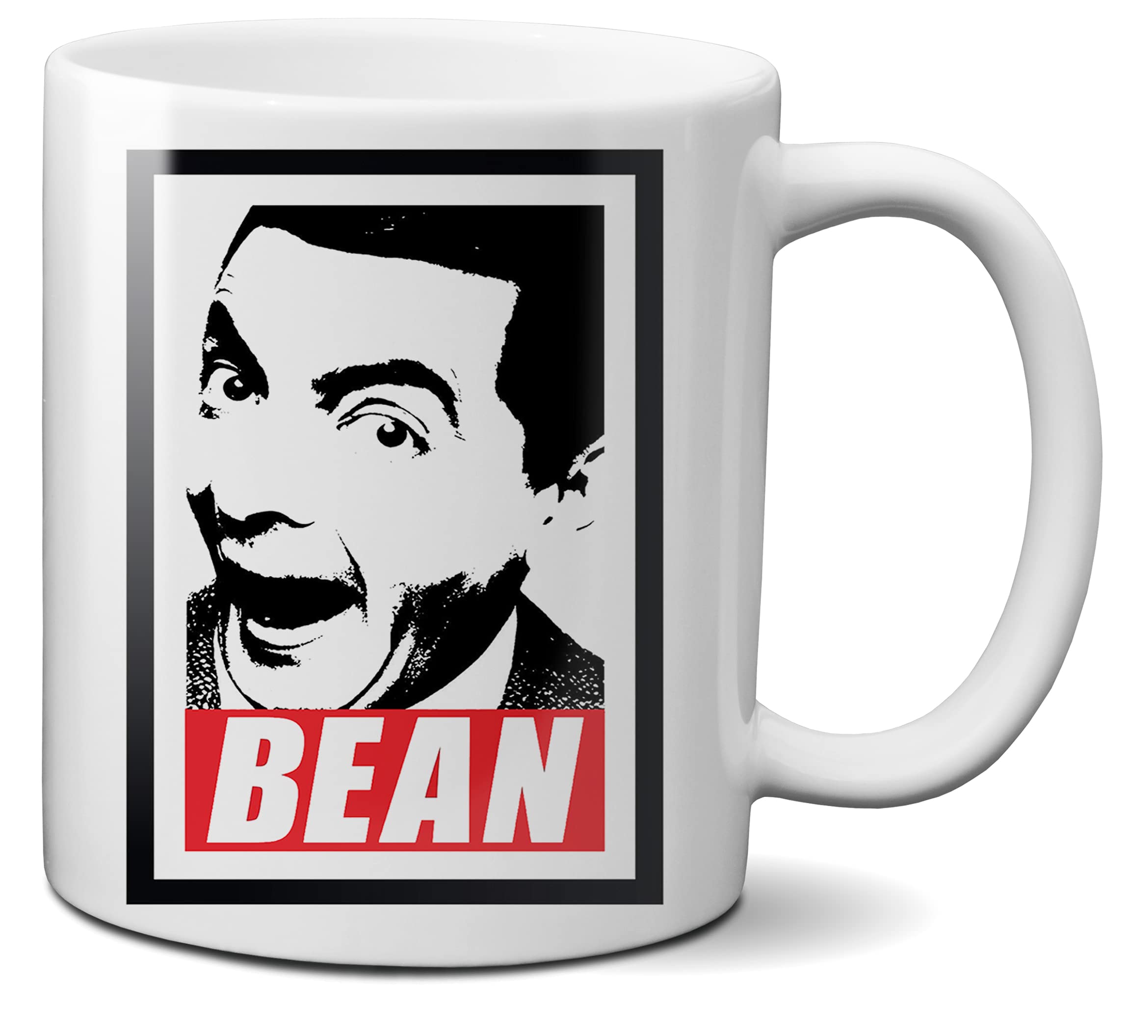Mugtime (TM) - Inspired by Bean - Official Funny Tea Coffee Mug Cup Ceramic 330ml 11oz