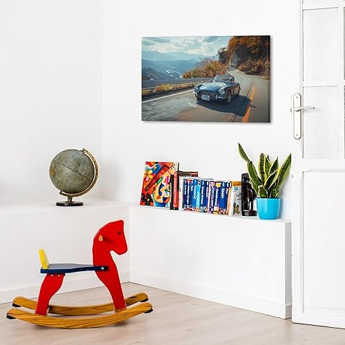 Miniatura 5 de HouLaiZhe 90s Retro Classic Car Jdm Posters Canvas Wall Aesthetic Room Decor Wall Painting Prints Gallery Room Wall Decor for Bedroom Living Room