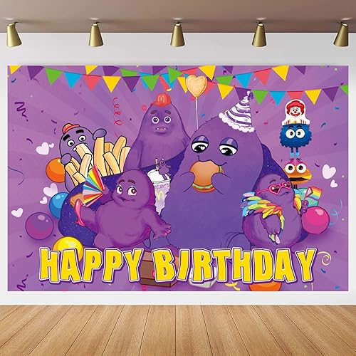 Miniatura 3 de Pancarta de fiesta, fondo de mueca de 7 x 5 pulgadas, fondo de fondo de fiesta de cumpleaños