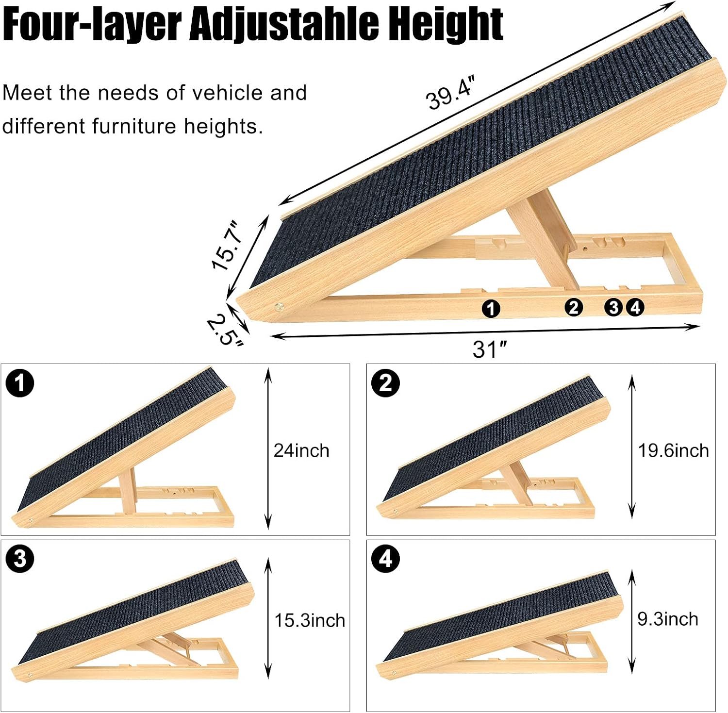 adjustable dog ramp plans