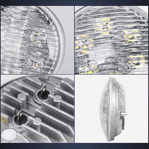Miniatura 6 de Dark Horse 320W 12X Led Conversion Bulb Kit Compatible with John Deere 50 Series tractor headlights 4050, 4250, 4450, 4650, 4850+