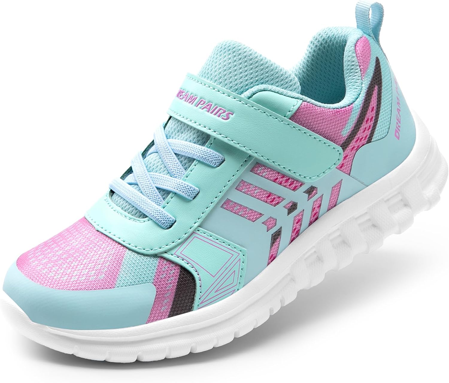 DREAM PAIRS Girls Boys Shoes Kids Tennis EZ-Ons Quicksteps School Sneakers Breathable Running Athletic Shoes