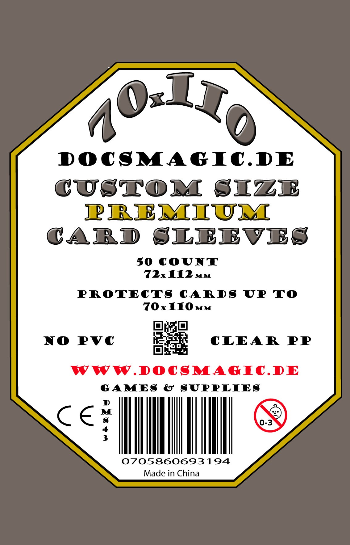 docsmagic.de 50 Premium 70 x 110 Board Game Sleeves - 72 x 112 - Scythe, 1 Pack Premium, Custom Scythe 72 x 112 mm - Image 2