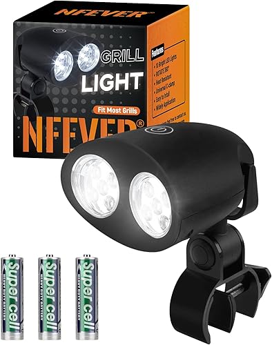 Touch Control Barbecue Grill Lights Grill Light Gifts for Men BBQ Accessories for Outdoor Grill LED Grill Handle Light Excellent IP67 Waterproof