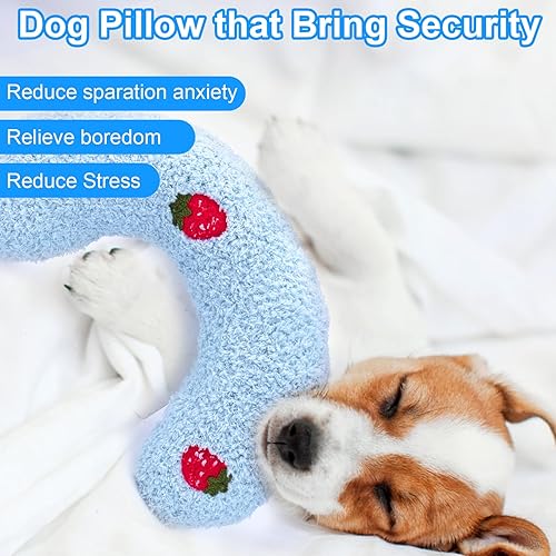 Miniatura 2 de Mity rain Almohada para perro, almohada para aliviar la ansiedad para perro, almohada calmante ultrasuave de alta densidad para aliviar las