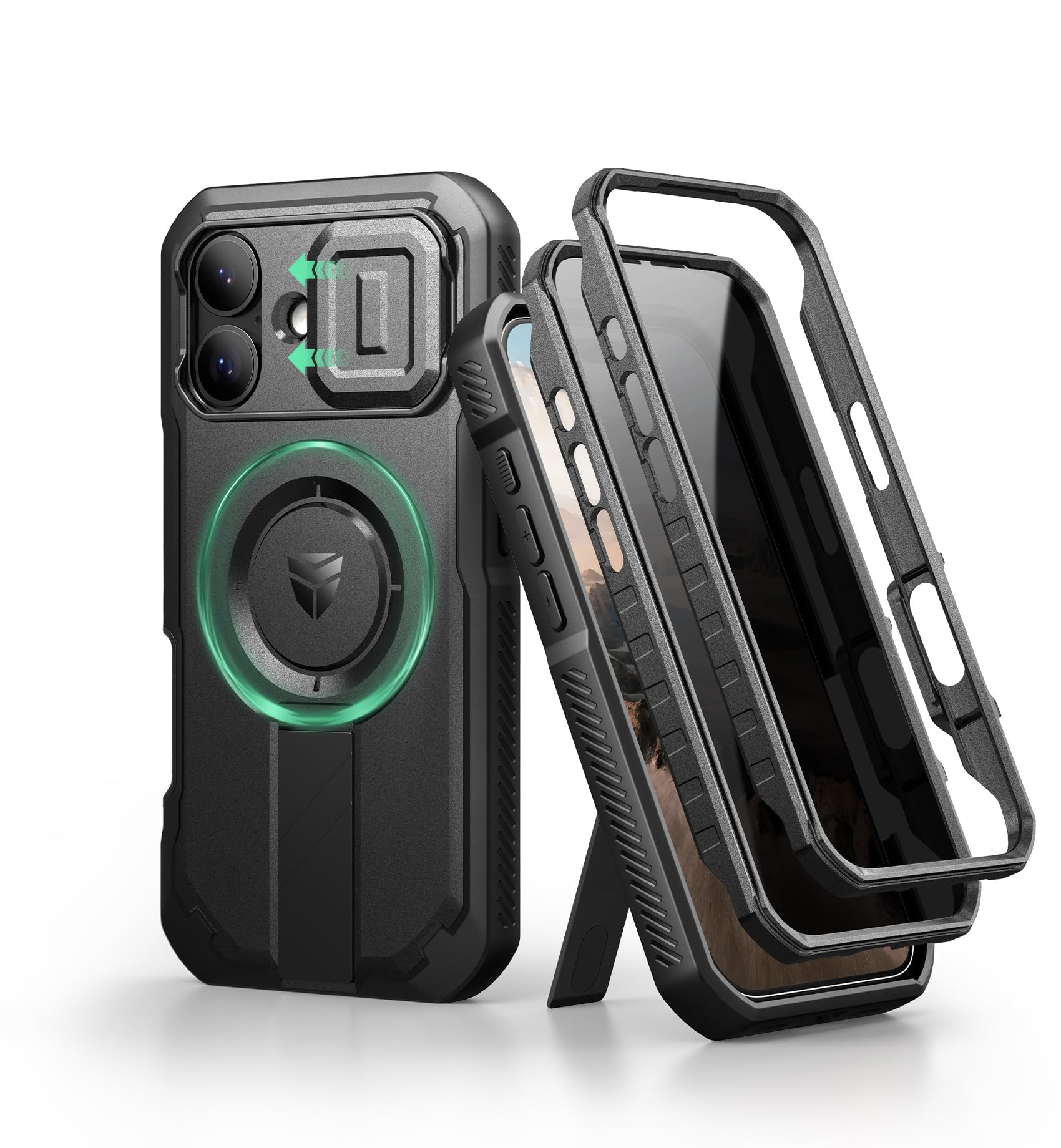 6.7インチ Dexnor iPhone用ケース スクリーンプロテクター付き Dexnor Case for iPhone XR With Screen Protector Full Body