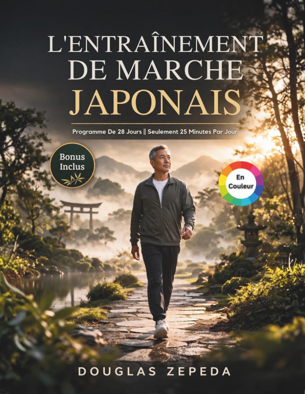 L'entraînement De Marche Japonais (En Couleur): Un Programme D'exercices Doux De 28 Jours Pour Perdre Du Poids, Soulager Les Douleurs Articulaires Et Retrouver Une Énergie Durable