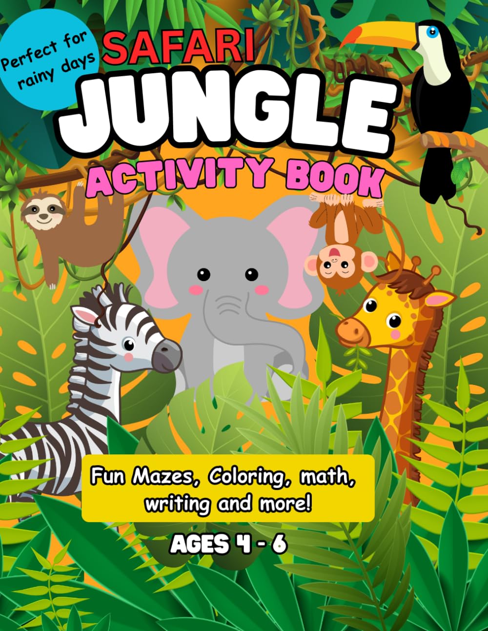 Safari Jungle Activity Book