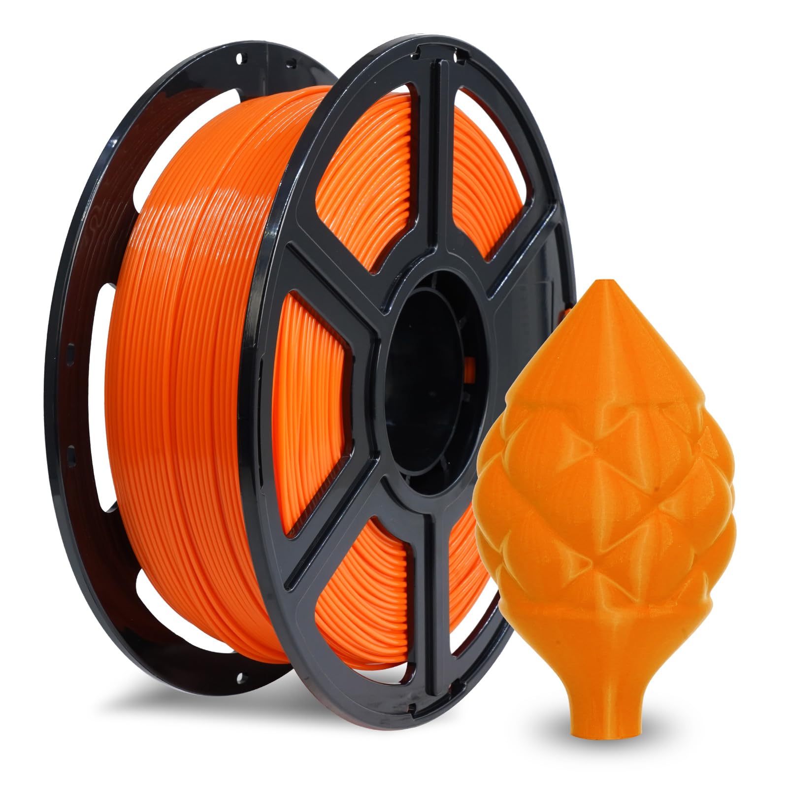 Flashforge ABS Pro Filament 1.75mm, 3D Printer Filaments 1kg Spool-Dimensional Accuracy +/- 0.02mm, Environmental Friendliness, no Smoke and no Odor(ABS Pro, Orange)-picture-27