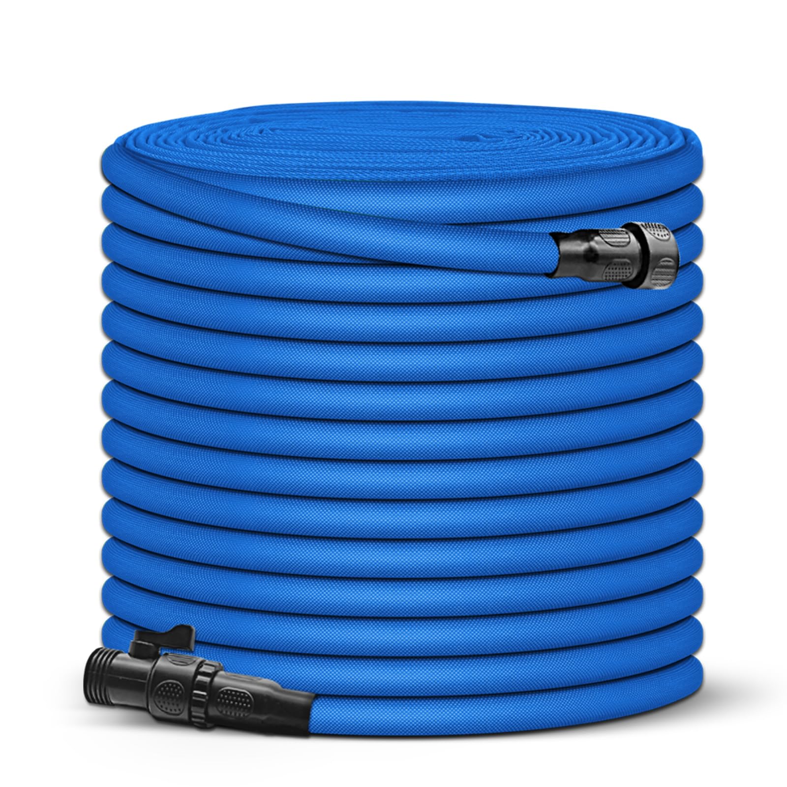 Garden Hose, 50ft Water Hose, Pliable Garden Hose with 3/4" Fittings, Water Pipe, Non-expanding Useful house gifts for Outdoor Lawn Car Watering Plants