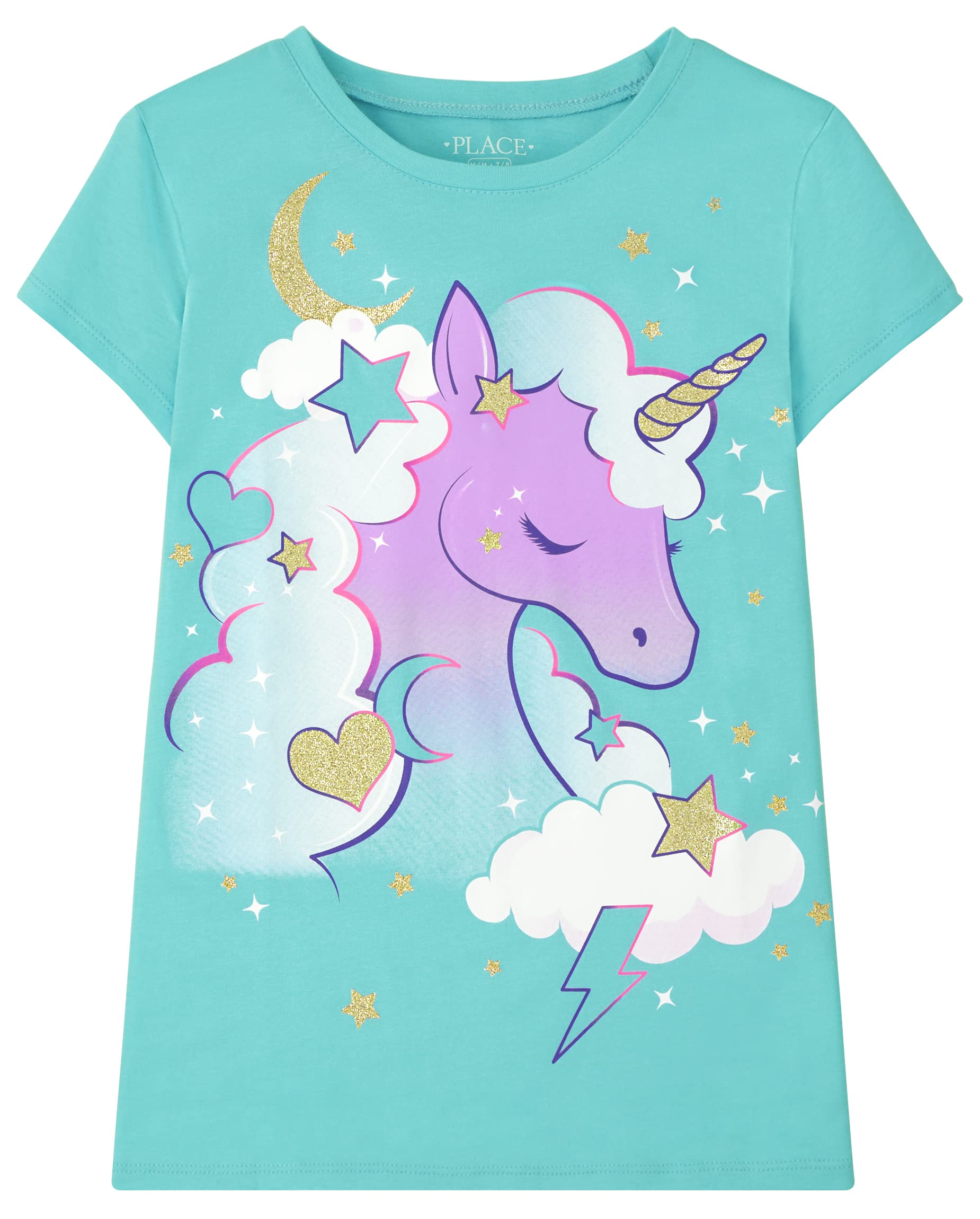 The Children's PlaceGirls J UNI CLOUDS T-Shirt (pack of 1)