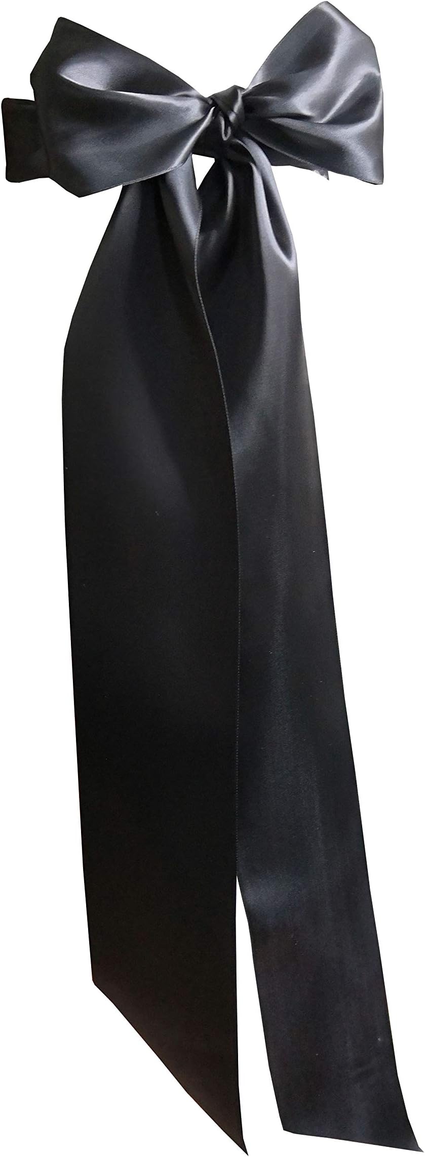 4'' Wide 90" Long Simple Ribbon Sash for Formal Wedding Dress Belts
