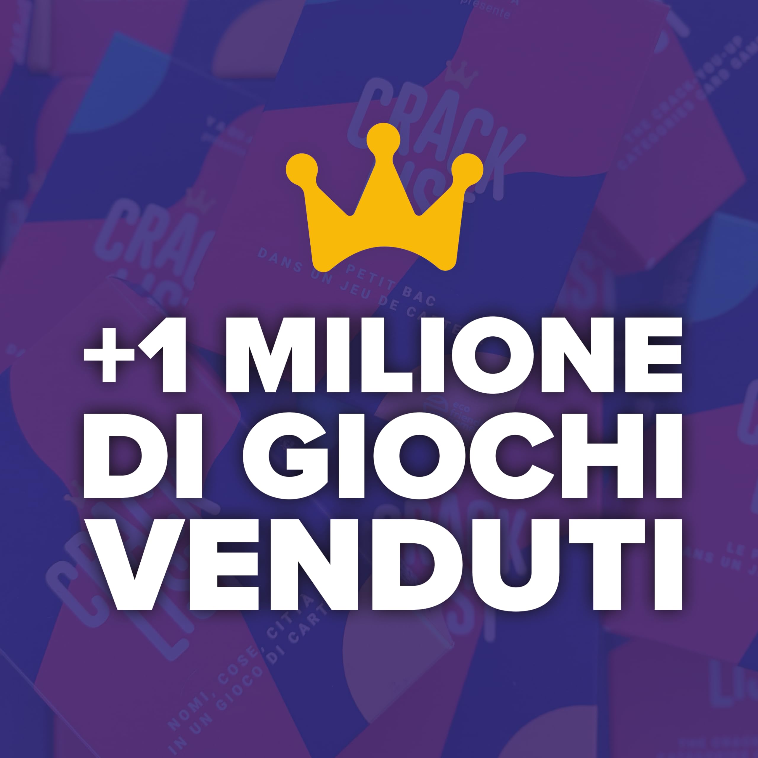 CRACK LIST – Gioco di Carte di Parole ispirato a Nomi Cose Città | Gioco da Tavolo per Tutta la Famiglia | 2-8 Giocatori | 30 Minuti | Dai 10 Anni | Versione Italiana