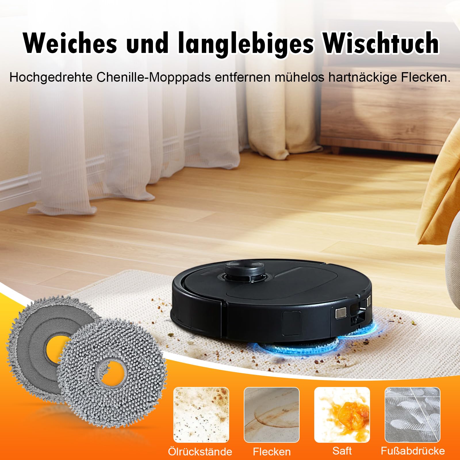 Kit Ricambi Roborock Qrevo/P20 Pro - 22 Pezzi: Spazzole, Filtri, Sacchetti