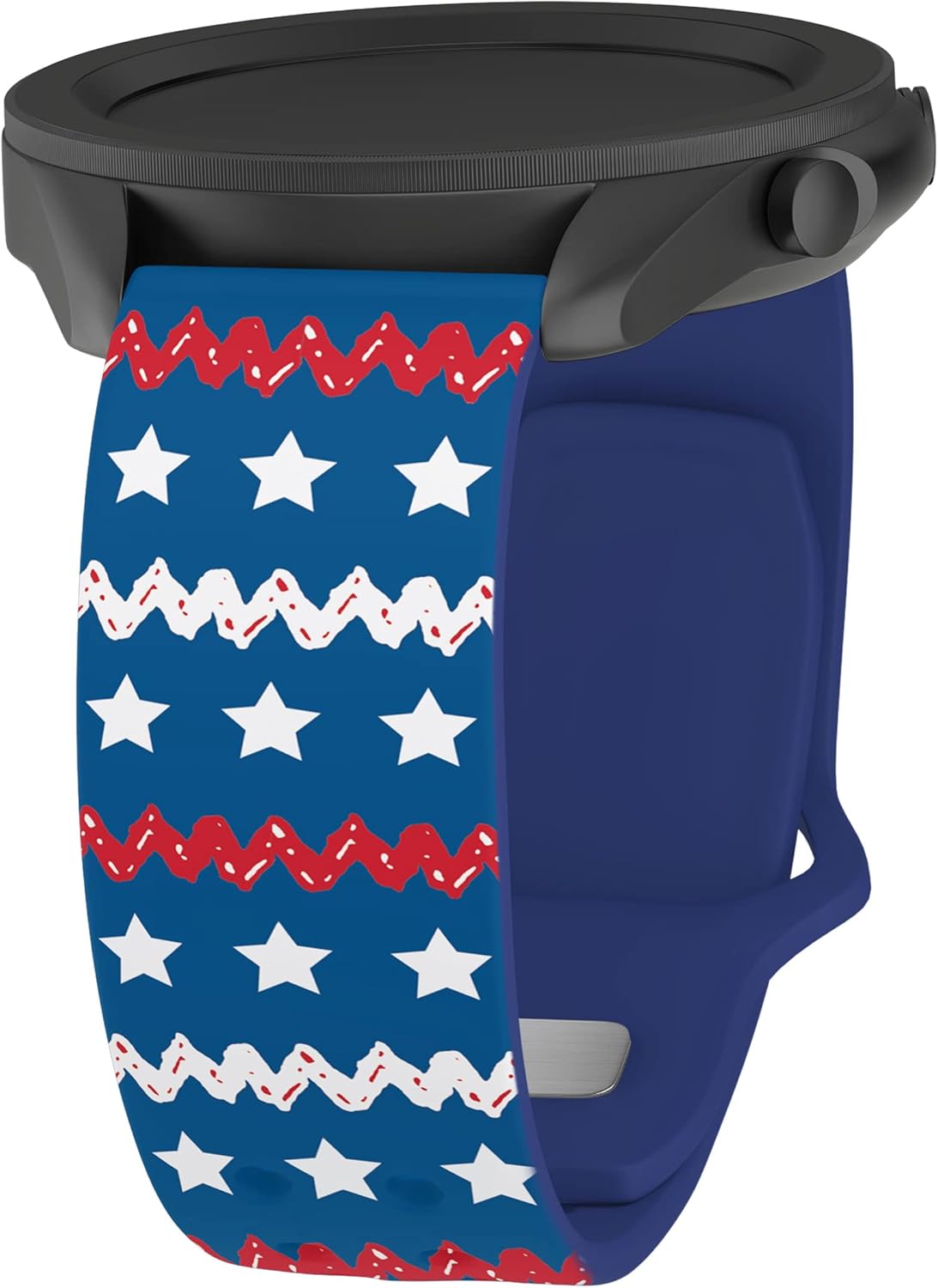 Affinity Bands Peanuts Patriotic HD Watch Band Compatible with Samsung Galaxy Watch