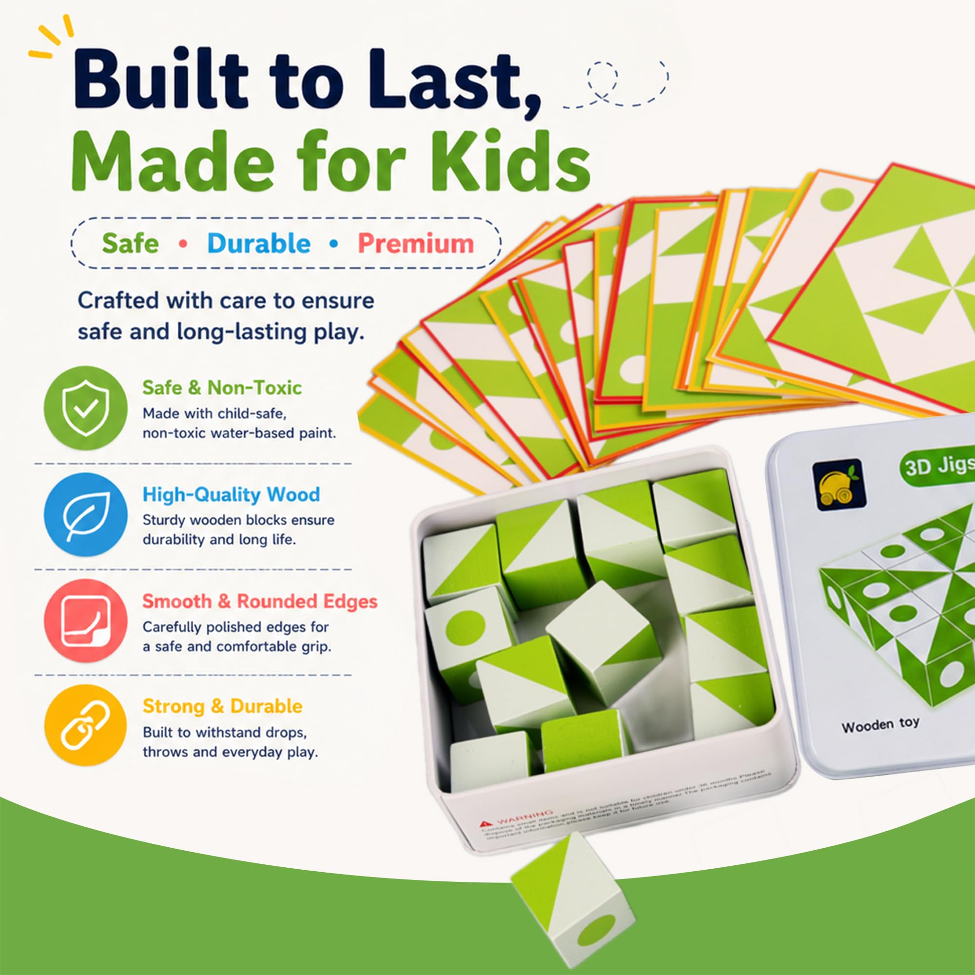 STEM Puzzle Toy - Educational Building Blocks for Kids -4 STEM Puzzle Toy - Educational Building Blocks for Kids -4