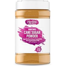 PARDESI Unrefined Cane Sugar Powder 3.08LB 1.4 KG AKA Jaggery Gur I Shakkar Powder I Pure & Raw I Jar Packaging with Handle I No Spills No Mess - Pantry ready