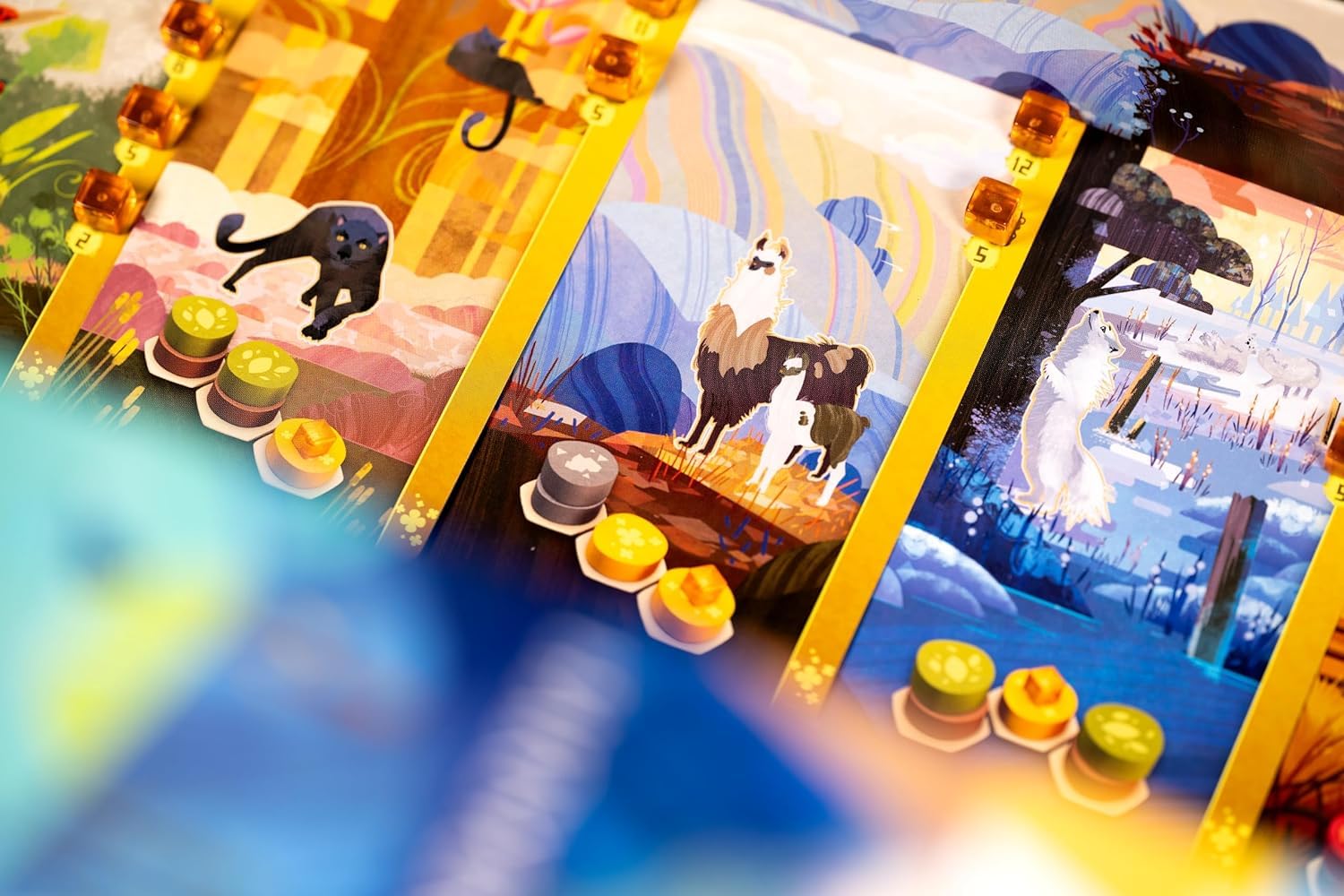 Libellud - Asmodee - Armonies - Giochi da tavolo - Giochi di famiglia e amici - Creazione di paesaggi e habitat per animali - Strategia e creatività - a partire dai 10 anni - versione francese
