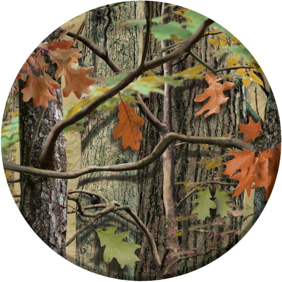 Club Pack of 96 Hunting Camo Disposable Paper Party Banquet Dinner Plates 9"