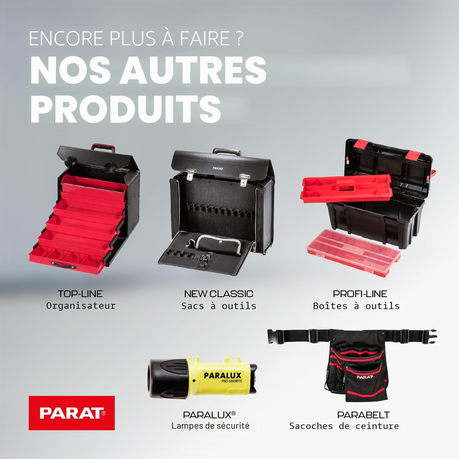 Parat BASIC Tool Bucket - 5990831991, Noir