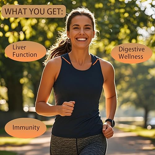 Miniatura 4 de BENIX Candida Cleanse - Suplemento de apoyo intestinal a base de hierbas con orégano, ajenjo y nogal negro  Mezcla de ácido caprílico para el