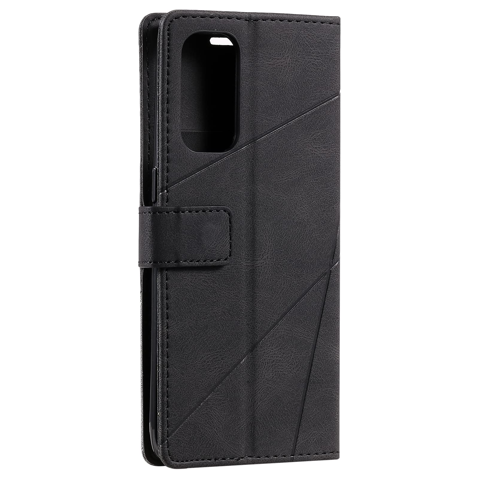 Cover per Oppo Find X3 lite/Reno 5, Custodia Flip Pelle