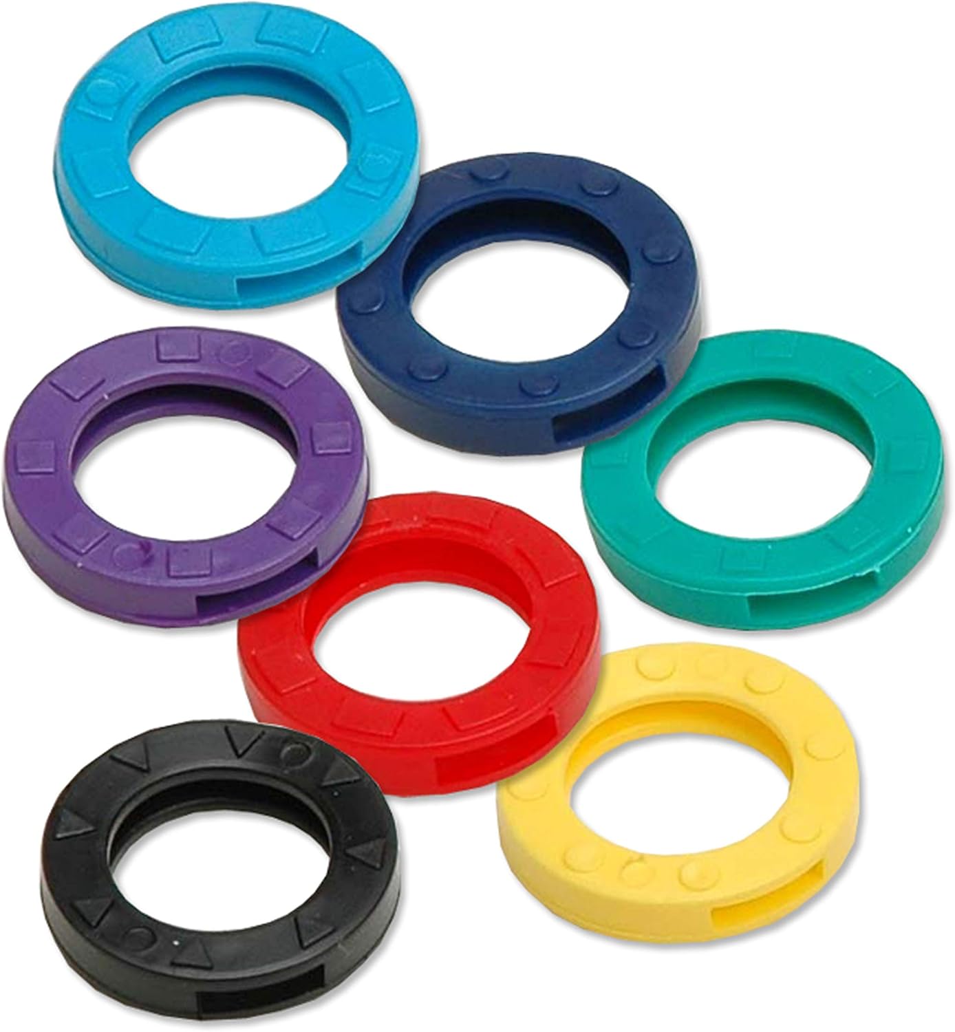Lucky Line Key Identifier, Small, Box of 200 Assorted Colors (16400)
