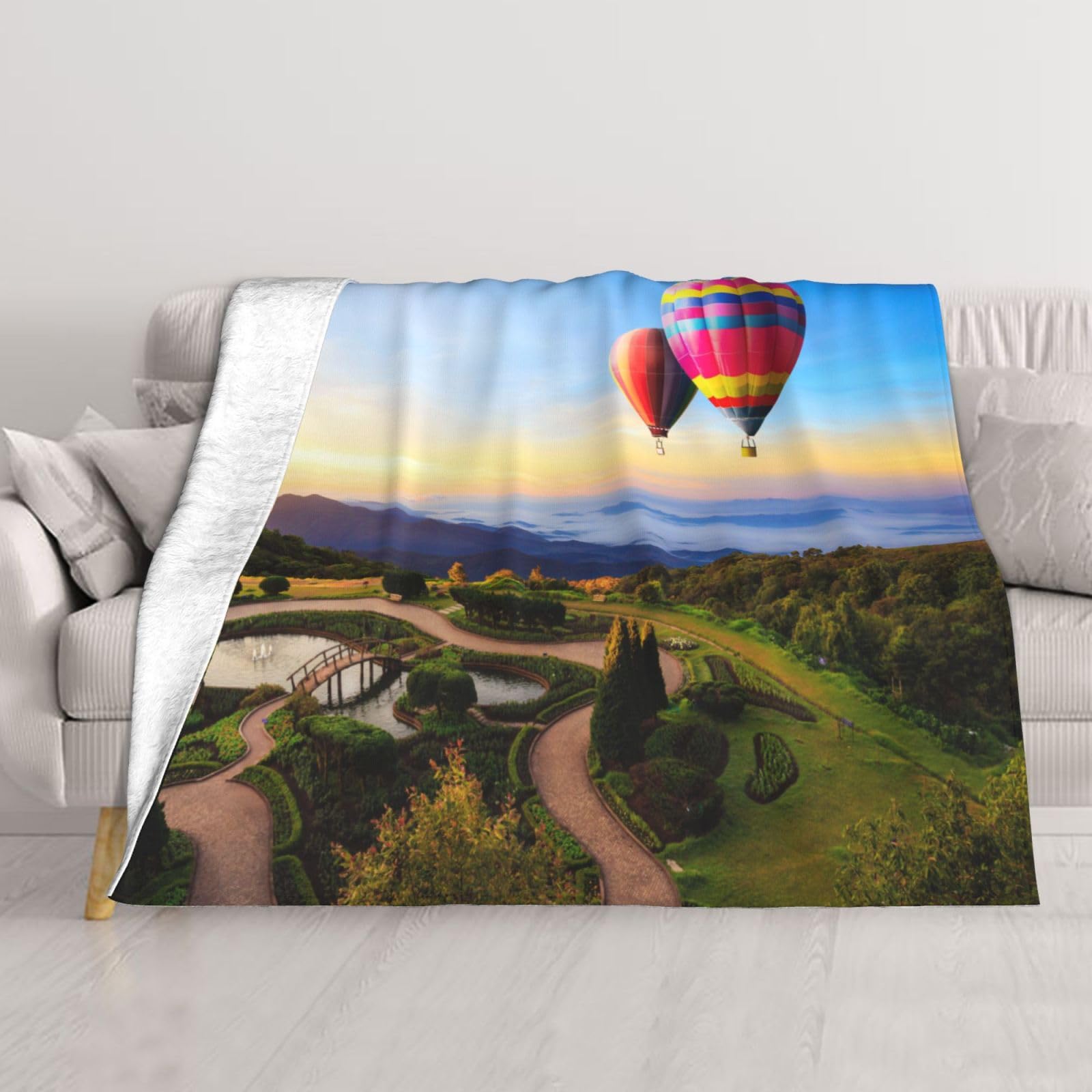 Couverture en flanelle cocooning pour s'envelopper de douceur et de bien-être
