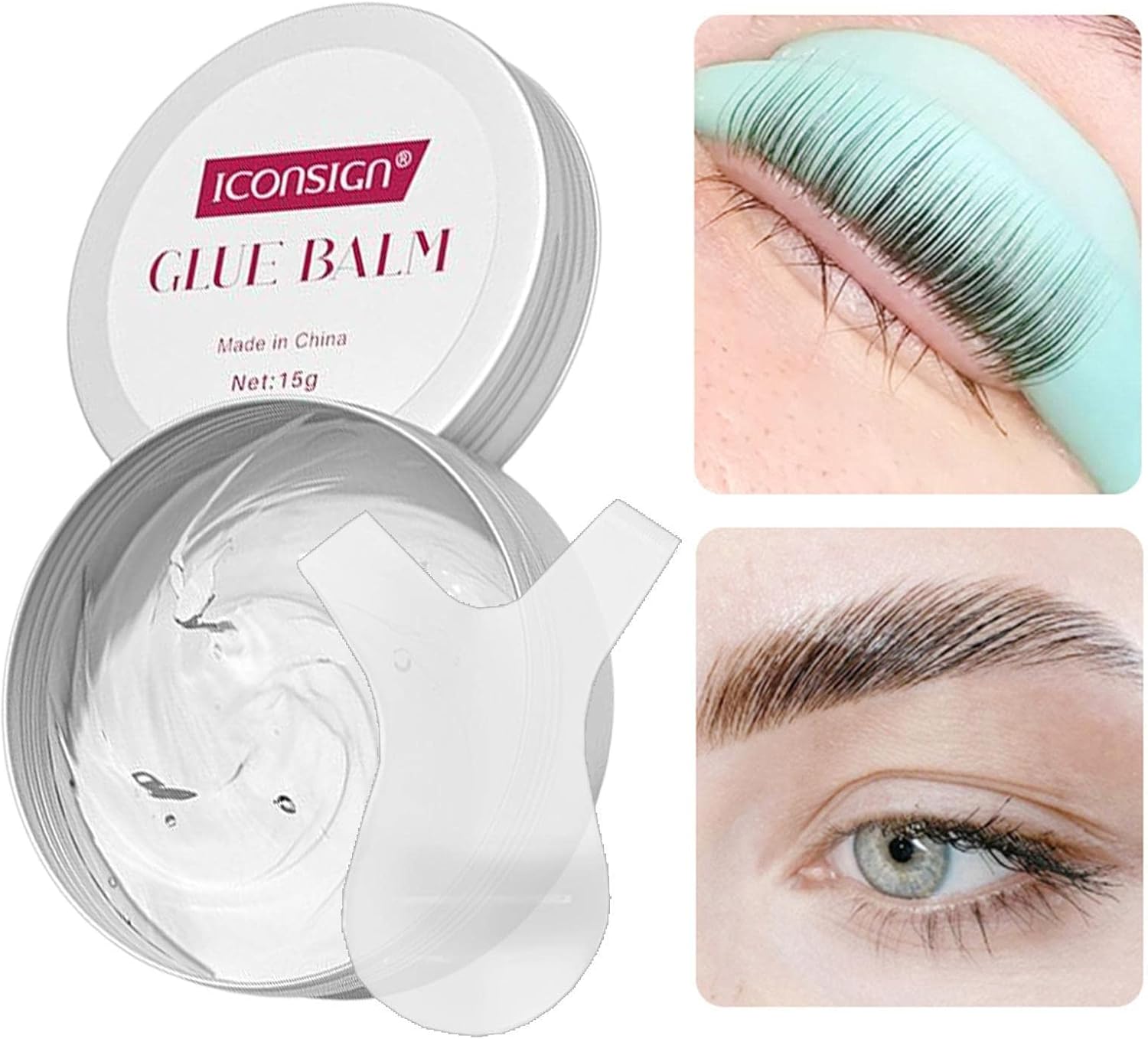Lash Lift,15g Glue Balm for Eyelash Lift Brow Lamination Lifting
