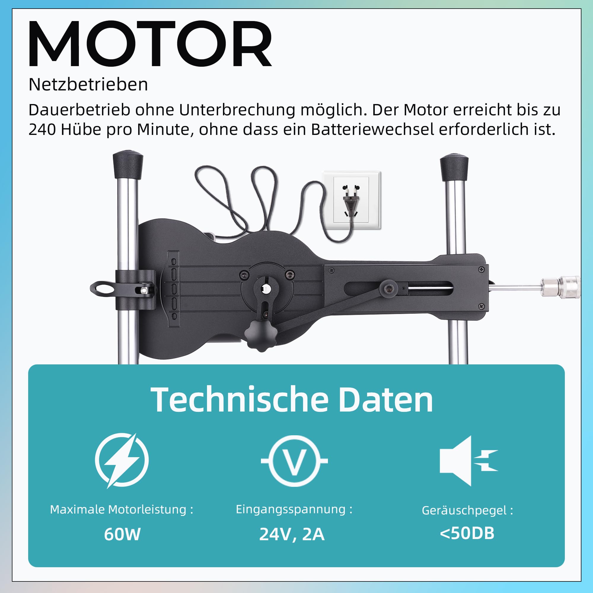Sinloli Sex Machine inspiriert von der Form eines Ukuleles vereint Kraft, Eleganz und Kompatibilität mit einer großen Auswahl an Fantasy-Silikon-Zubehör.