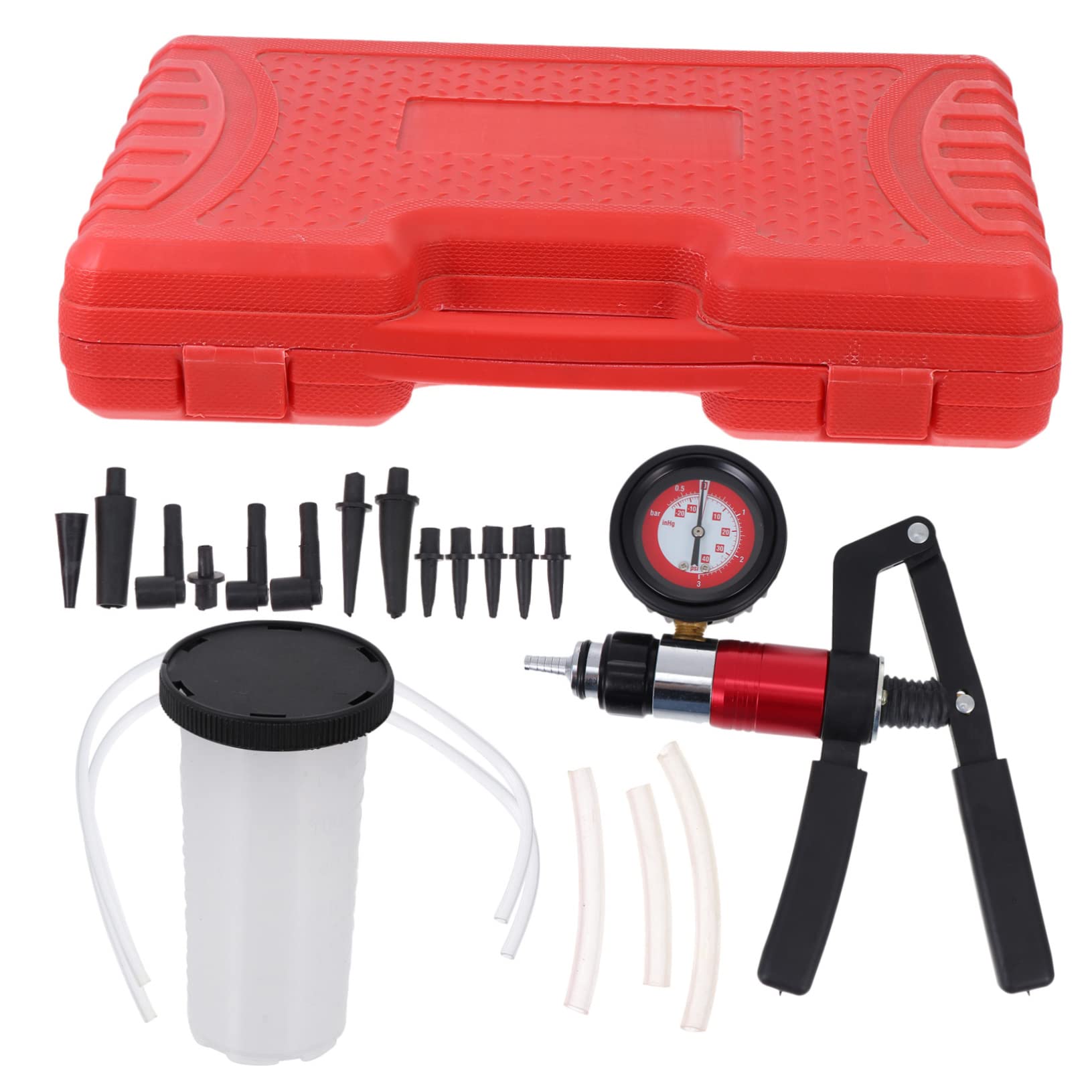 Mikinona Kit De Purga De Frenos Bomba De Vacío y Presión Líquido De Frenos para Coche