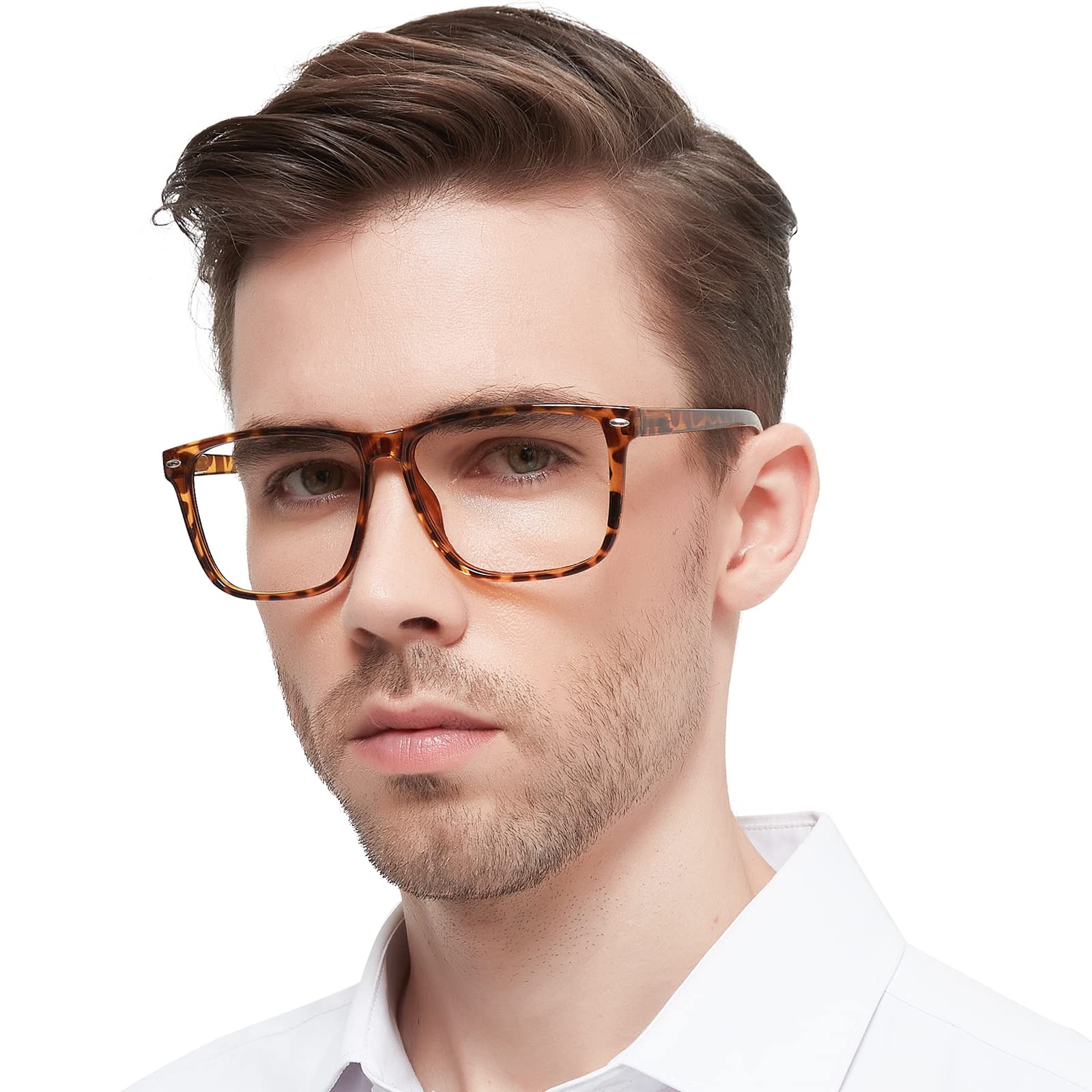 OCCI CHIARI Oversized Reading Glasses Men Large Square Designer Readers 1.0 1.25 1.5 1.75 2.0 2.25 2.5 2.75 3.0 3.5
