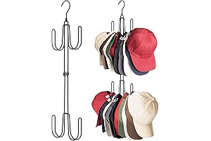 NANATI Hat Hangers: The Ultimate Baseball Cap Organizer for Your Closet!